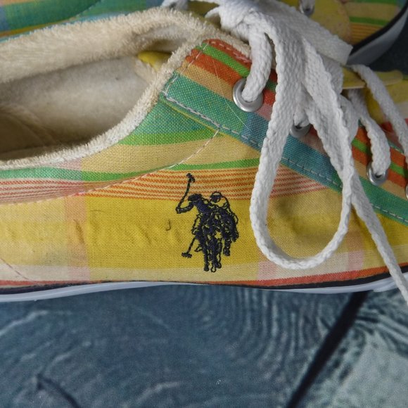 US Polo Association multicolored sneakers W 10M - Picture 6 of 12